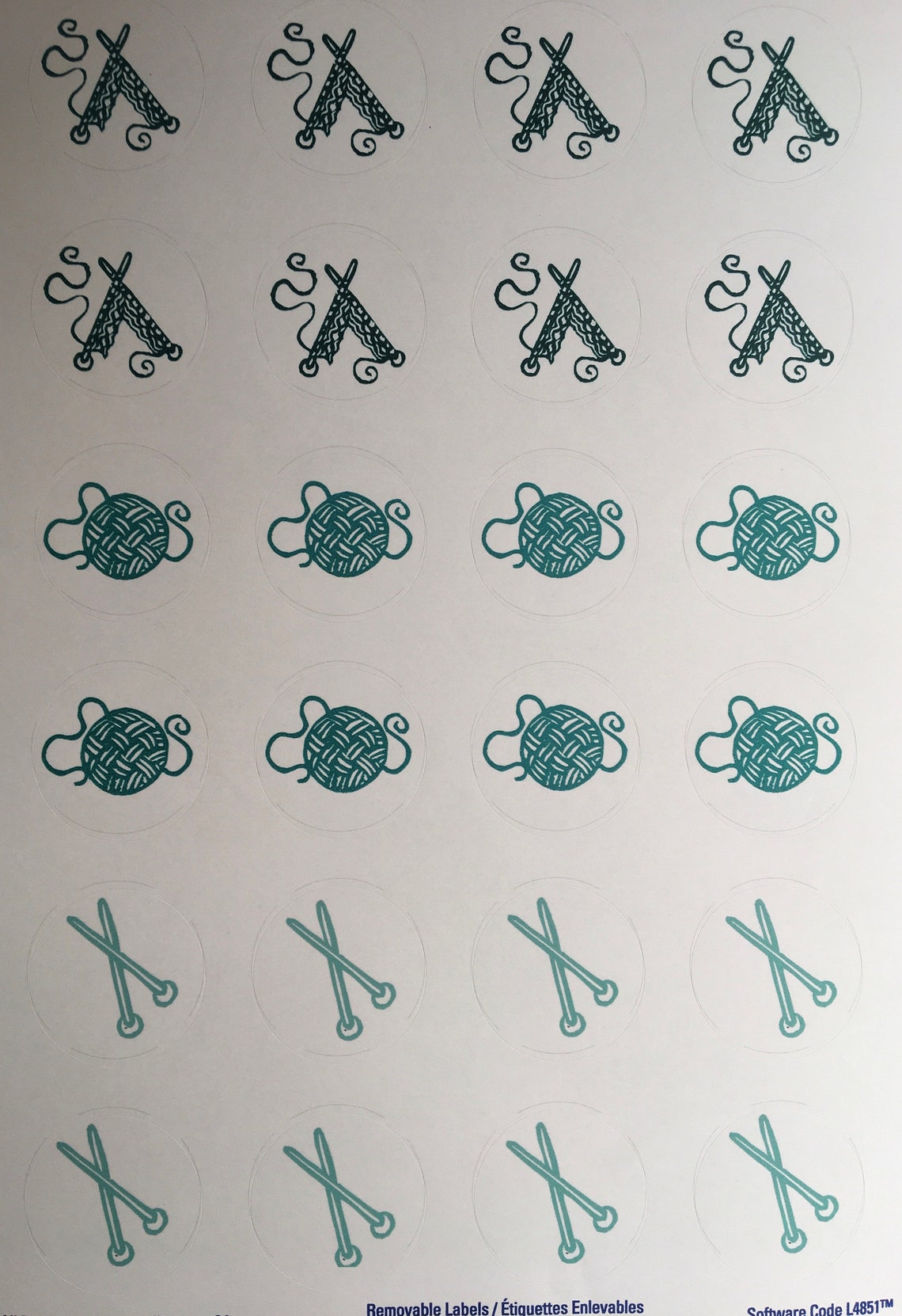 Hobbies Sticker Bundle 4 Sheets Etsy