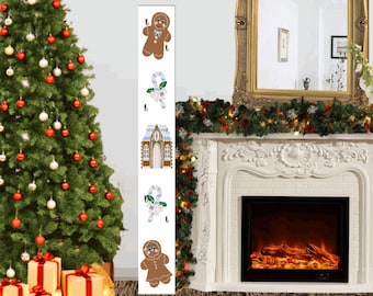 Christmas Stocking Hanger|Stocking Holder|Stocking Hook|Vertical Stocking Hanger|No Mantel Stocking Hanger|Leaning Stocking Hanger Holder