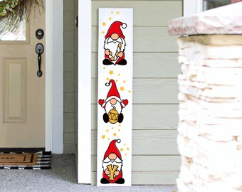 Joy Christmas Porch Sign | Holiday Porch Sign | Let there be peace Porch Leaner Sign | 4ft 5ft 6ft Porch Sign | Welcome Sign