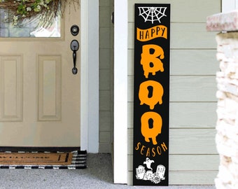 Halloween Tall Porch Sign | Holiday Porch Sign | Tall Porch Sign | Halloween Porch Sign |