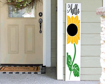 Oh Hello Porch Welcome Sign | 4ft 5ft 6ft Porh Sign