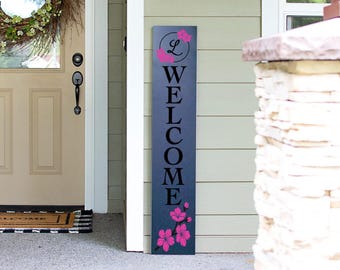 Welcome Porch Sign | Welcome Sign | 4ft 5ft 6ft Porch Sign