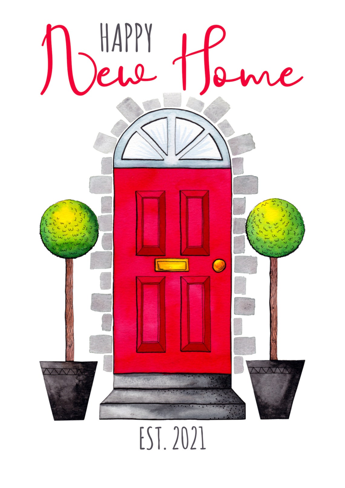 Happy New Home Personalised Happy New Home Card Red Front Etsy happy-new-home-personalised-happy-new-home-card-red-front-etsy