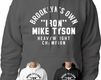 Mike Tyson Hoodie Iron Boxing Brooklyns Own Heavyweight Champion