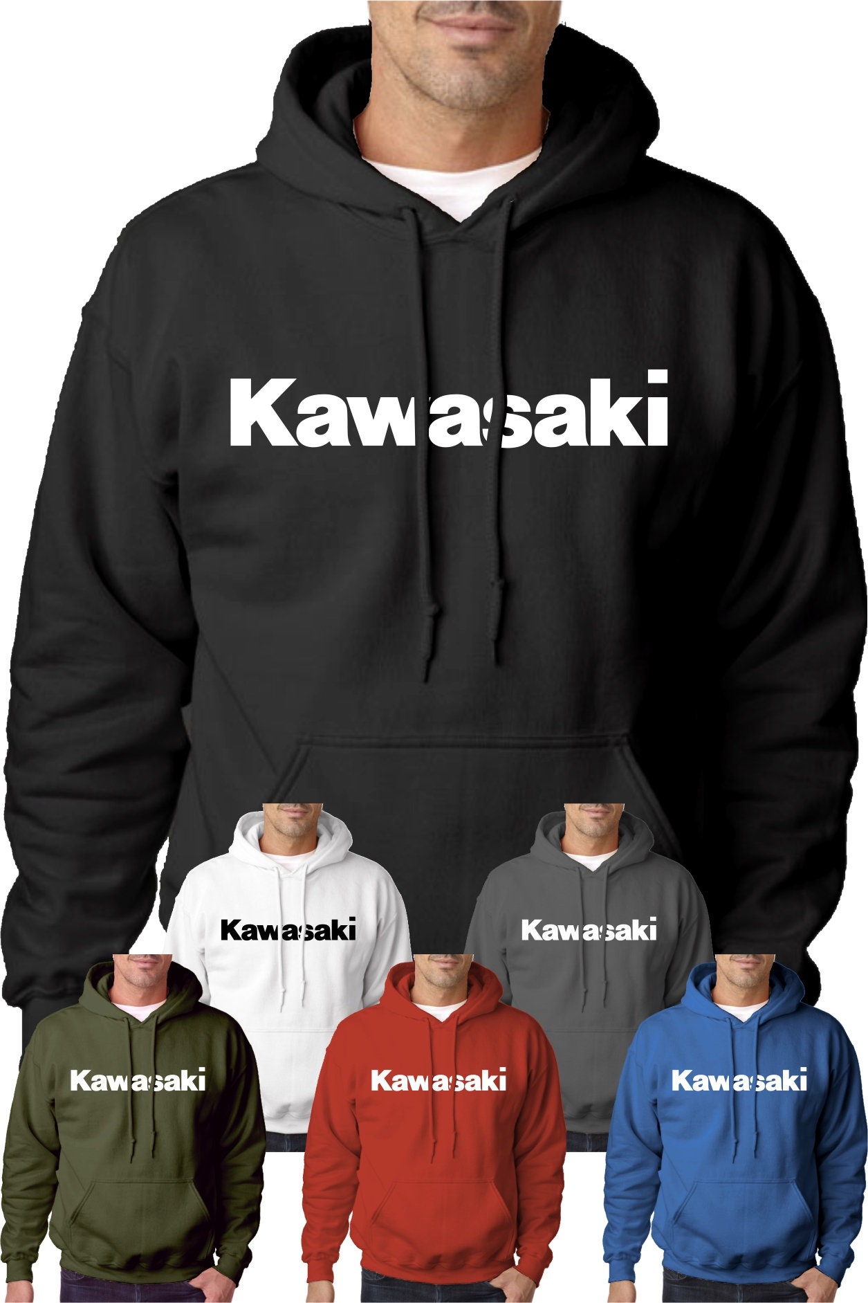 Kawasaki Sweatshirt Etsy