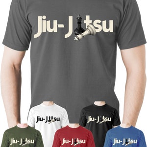 Brazilian Jiu Jitsu Chess T-Shirt Clothing Martial Arts Gracie BJJ UFC MMA Tee