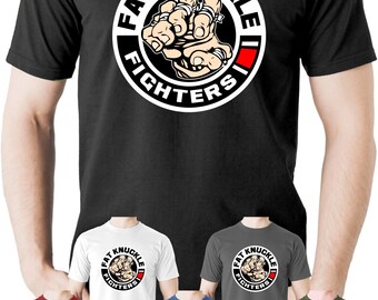 Fat Knuckle Fighters T-Shirt Tee BJJ MMA UFC Men Martial Arts Jiu Jitsu Unisex