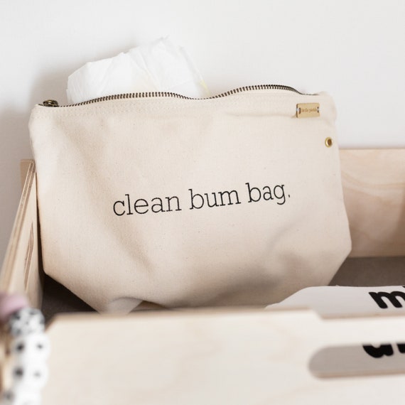 Clean Bum Bag Baby Bag Small Nappy Bag Baby Essentials Etsy UK