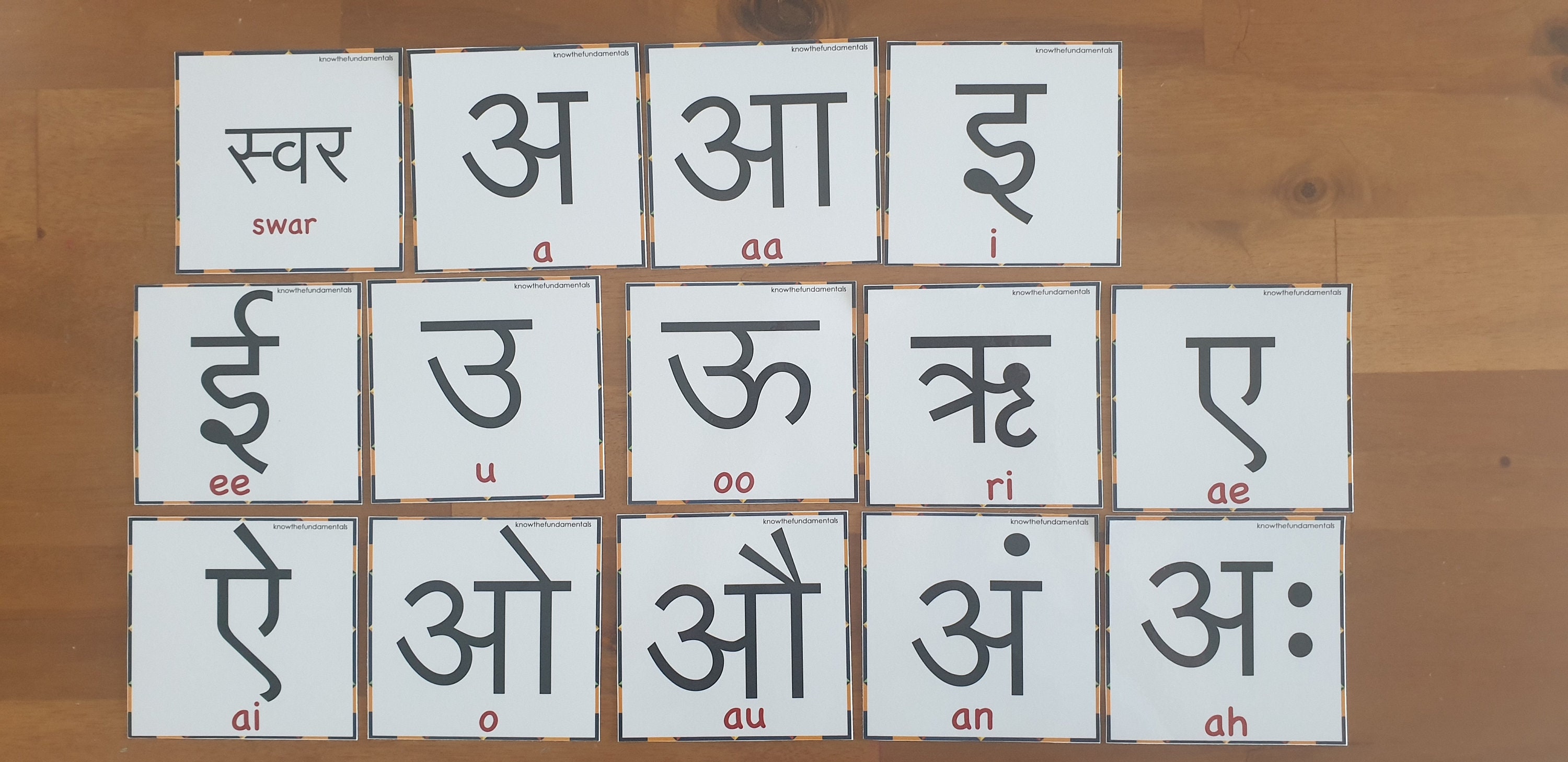 Hindi Alphabet Letters Hindi Varnamala Swar And Vyanjan Hindi Letters
