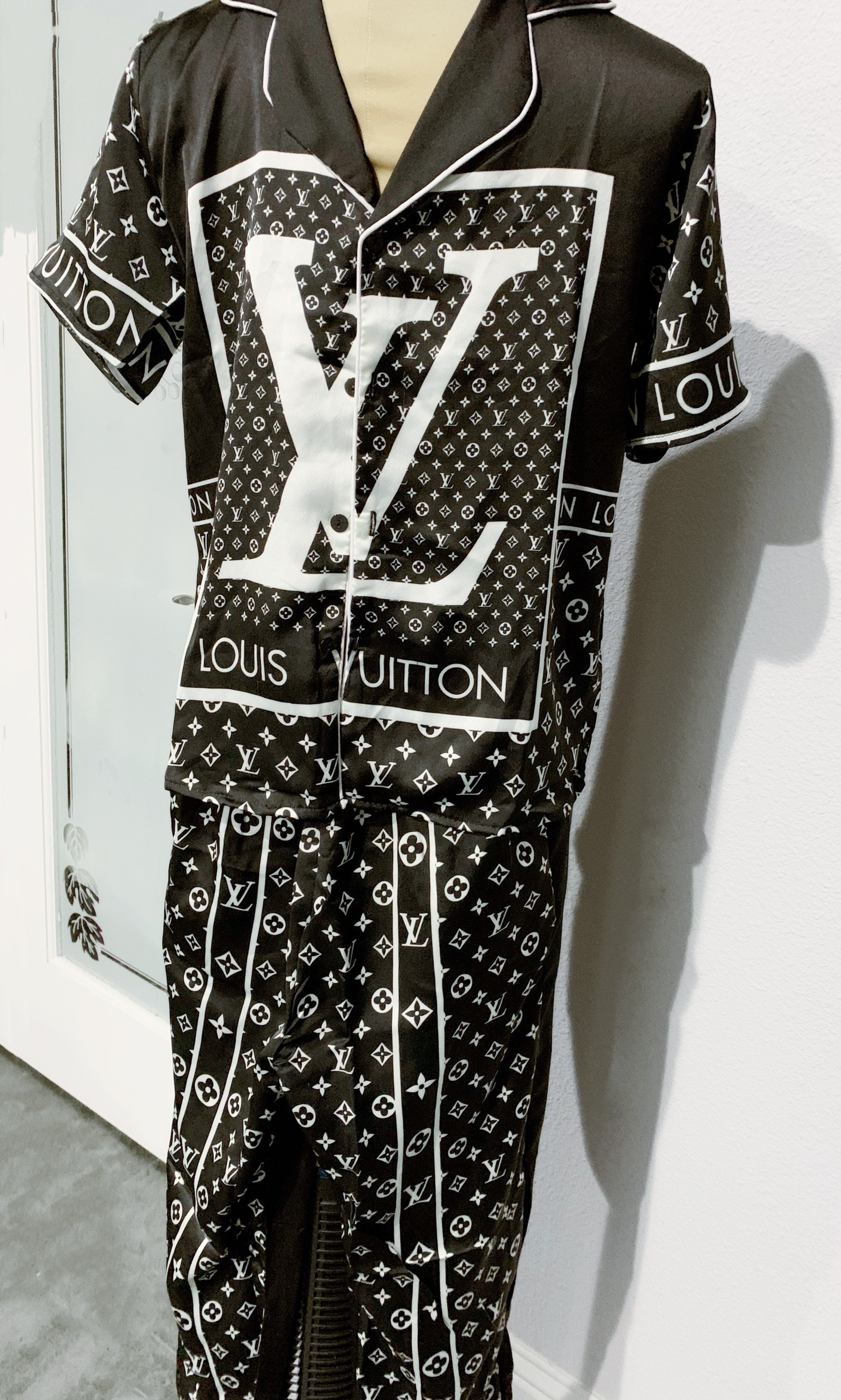 Louis Vuitton inspired pajamas - Alwaysbeautifulboutique_