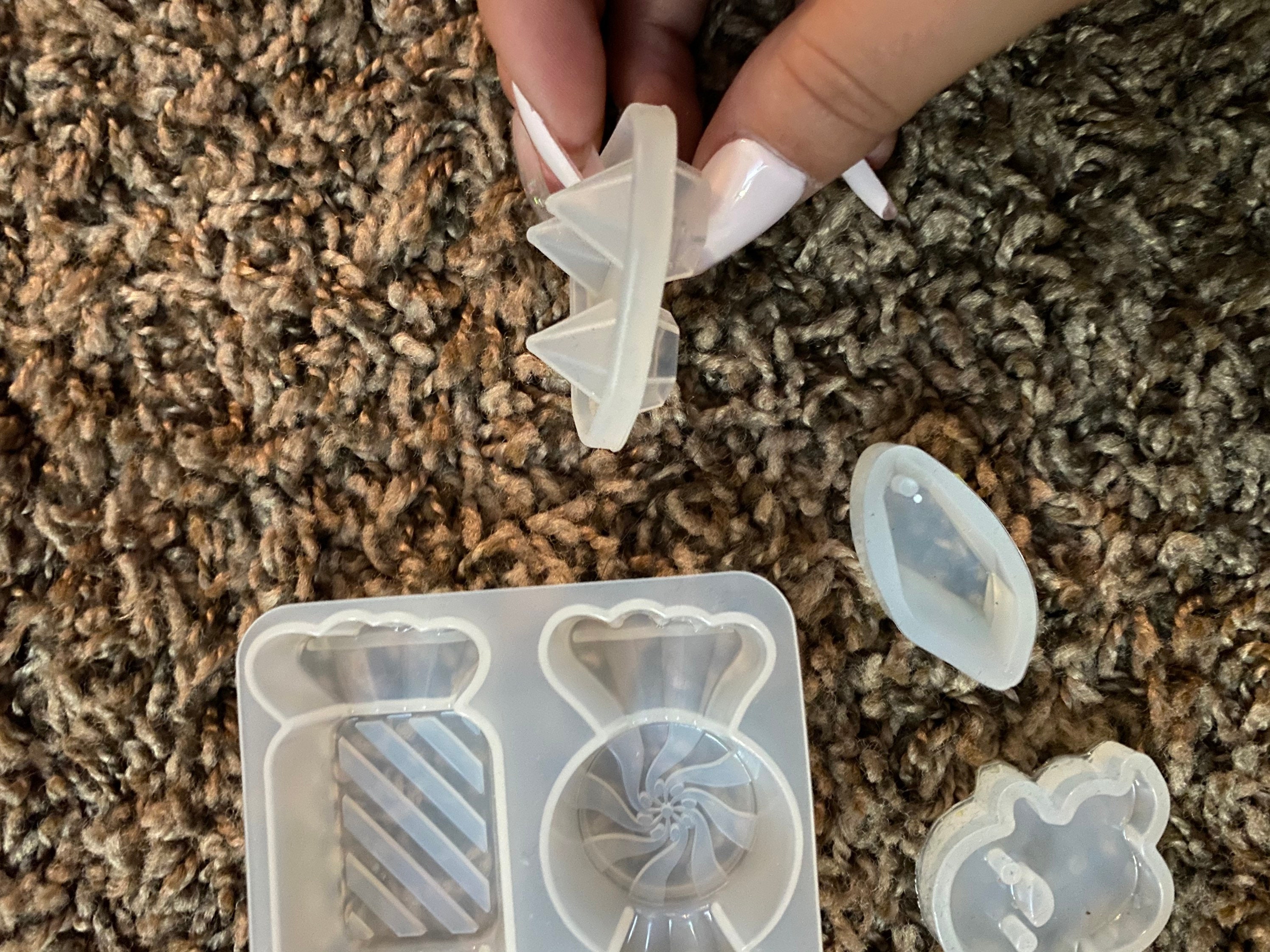 Resin Shaker Silicone Mold LOT Etsy