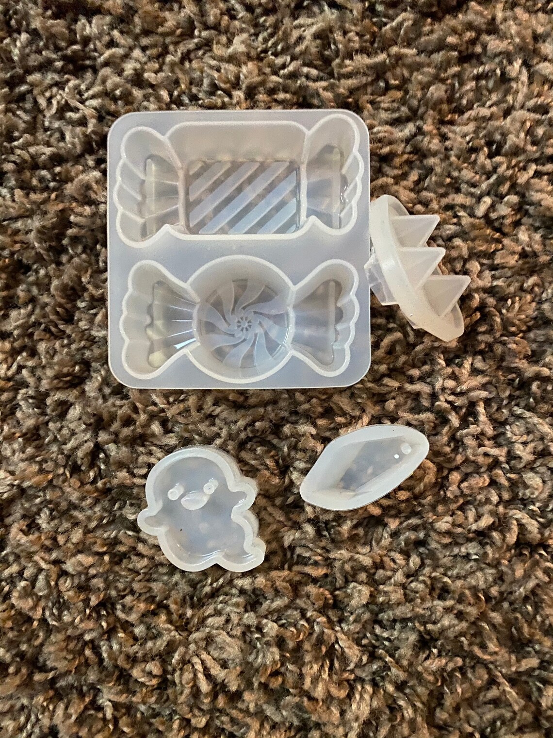 Resin Shaker Silicone Mold LOT Etsy