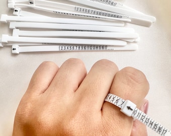 Adjustable Ring Sizer Tool: US Sizes 1-17