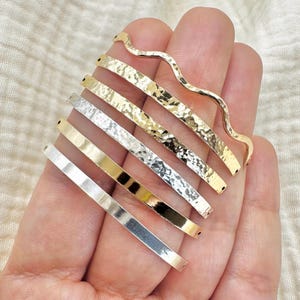 Viertel permanente Armreif permanent Schmuck Stecker Gold gefüllt Armband Stecker permanent Armreif Bar Stecker 1/4 Armreif Stecker