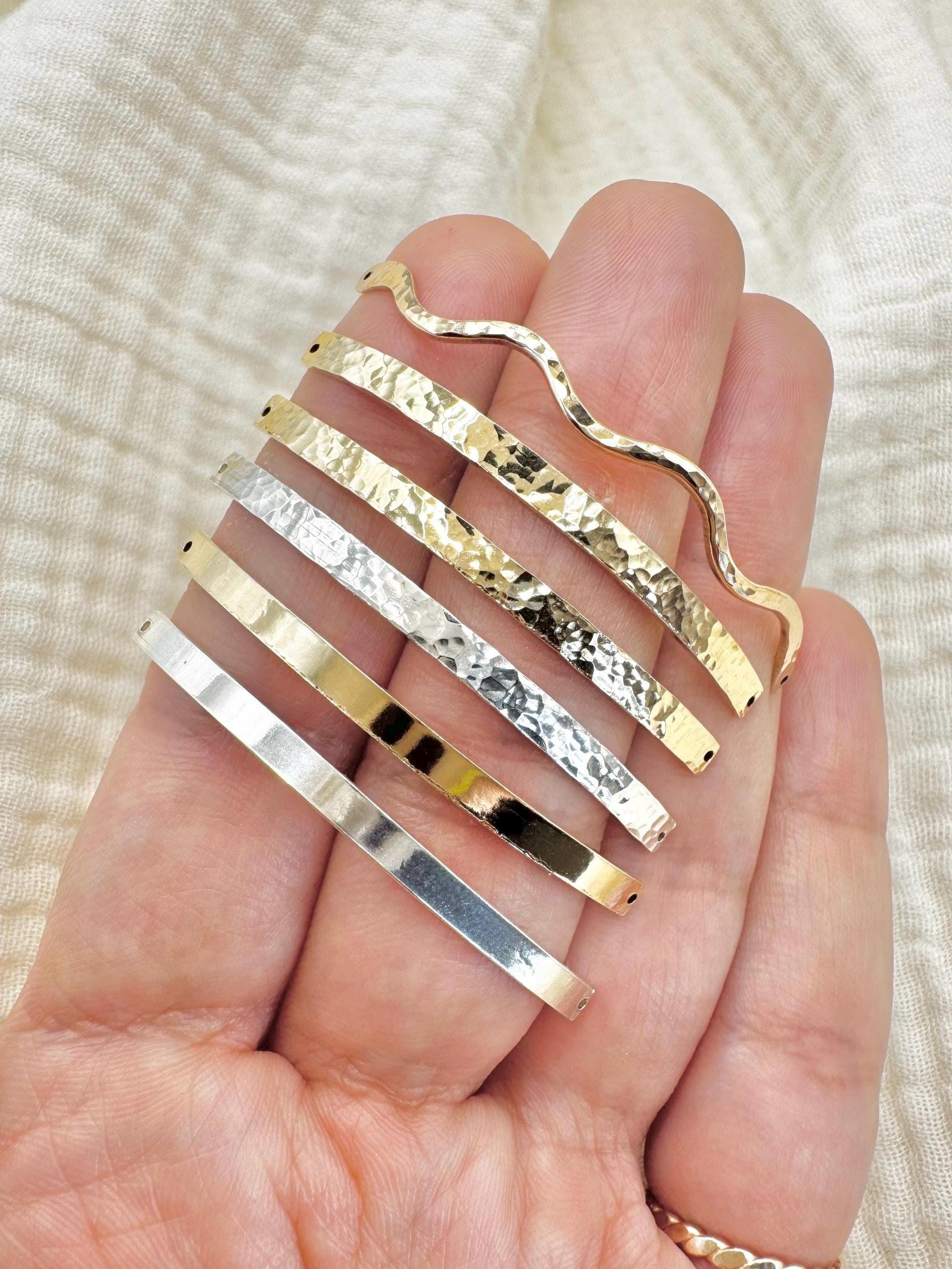 Permanent Bangles Gold Filled Bangle Connector: Permanent Jewelry Bracelet Bar - Etsy