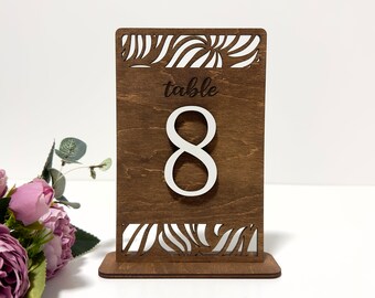 Wooden Wedding Table Numbers Rustic, Custom Table Sign Set, Country Wedding Decor, Personalized Reception Numbers, Farmhouse Wedding