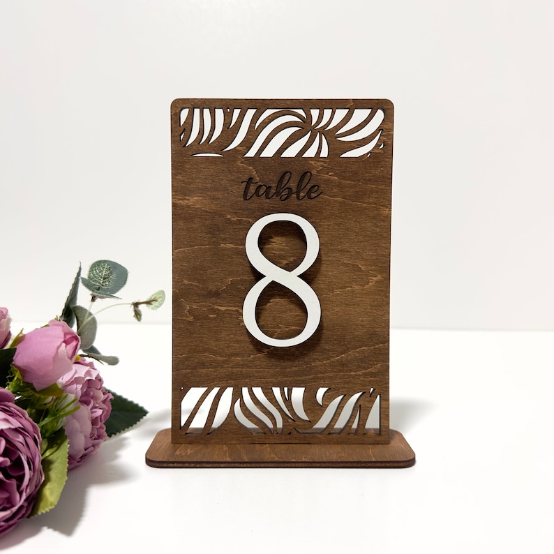 Custom Rustic Table Signs • Wooden Wedding Table Decor • Country Style ...