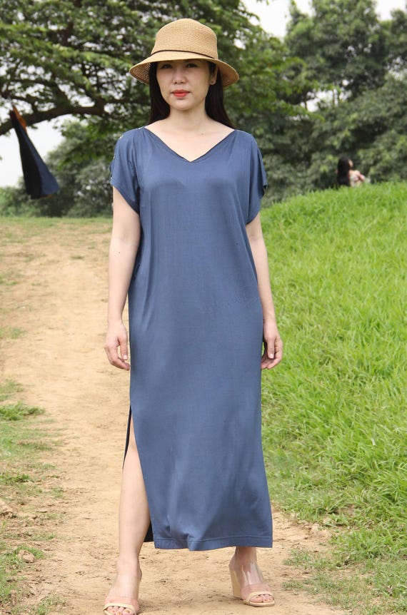 knit dress striped Judy Striped Knit Dress | Color - Blue Multi / L main image 0