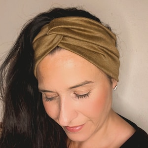 Special edition turban hairband, extra wide, turban, hairband with knots