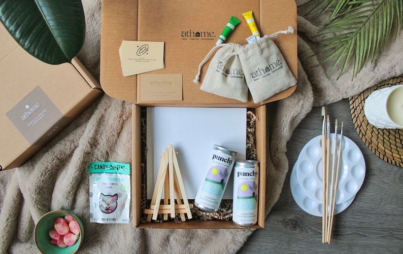 Sip n' Paint Experience Box
