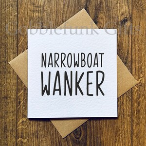 NmaleBoot Wichser - Grußkarte Geburtstag - Grußkarte - Offensive Karte - Lustige Karten - Geplänkel Grußkarte - Obszönität Karte
