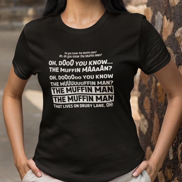 T-shirt Connaissez-vous le Muffin Man