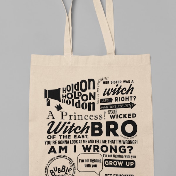 La méchante sorcière de l'Est Bro Tote bag