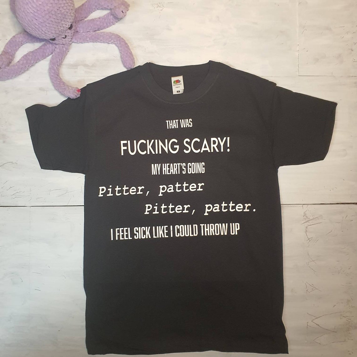 My Heart Went Pitter Patter TShirt Funny TShirt Meme Etsy