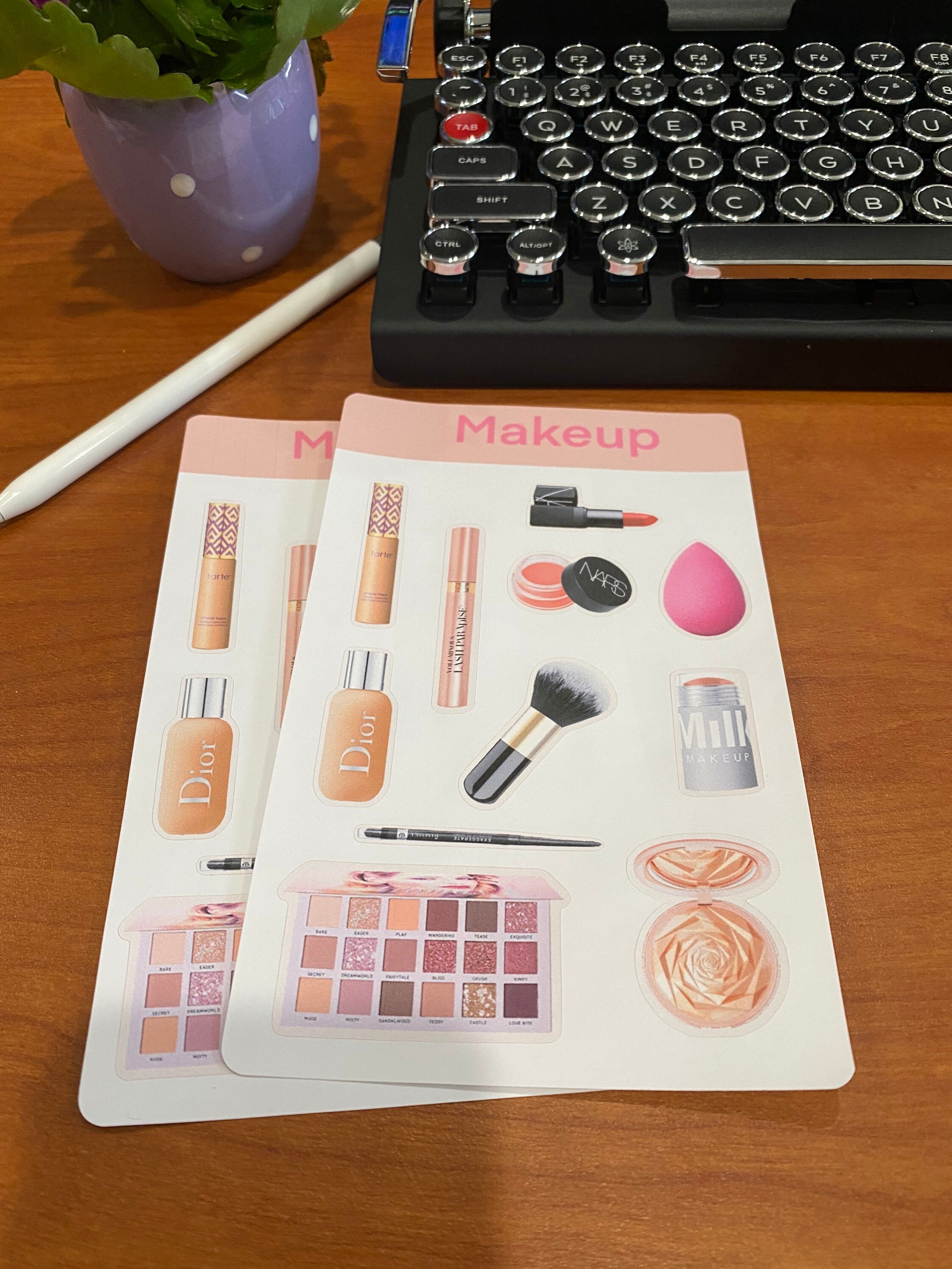 8 stickers sheets for junk journal journaling stationary etsy