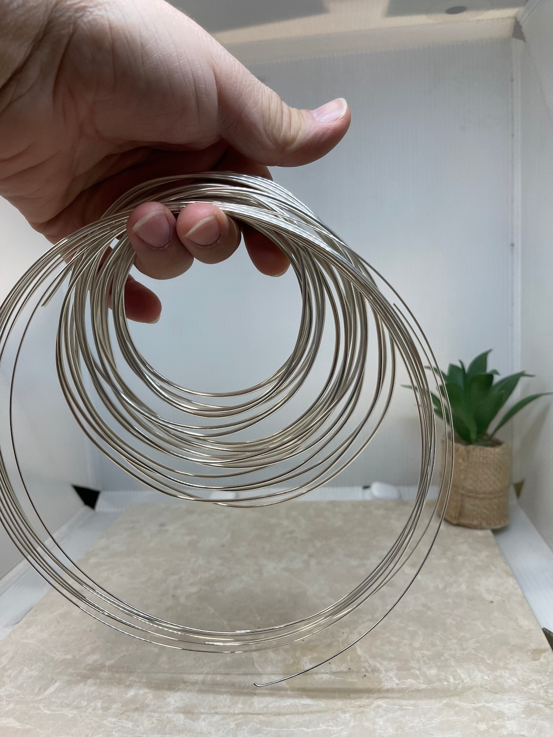 Sterling Silver Dead Soft Round Wire 6-8-10-12 Gauge - Etsy