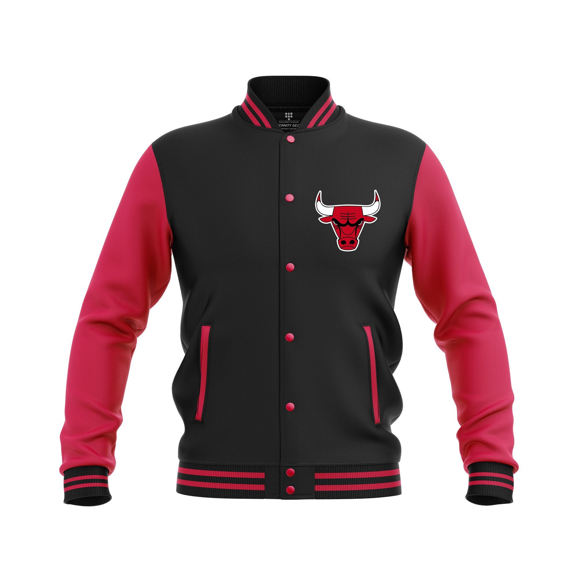 Grav8y Chicago Bulls Varsity jacket Mens Letterman High School Etsy