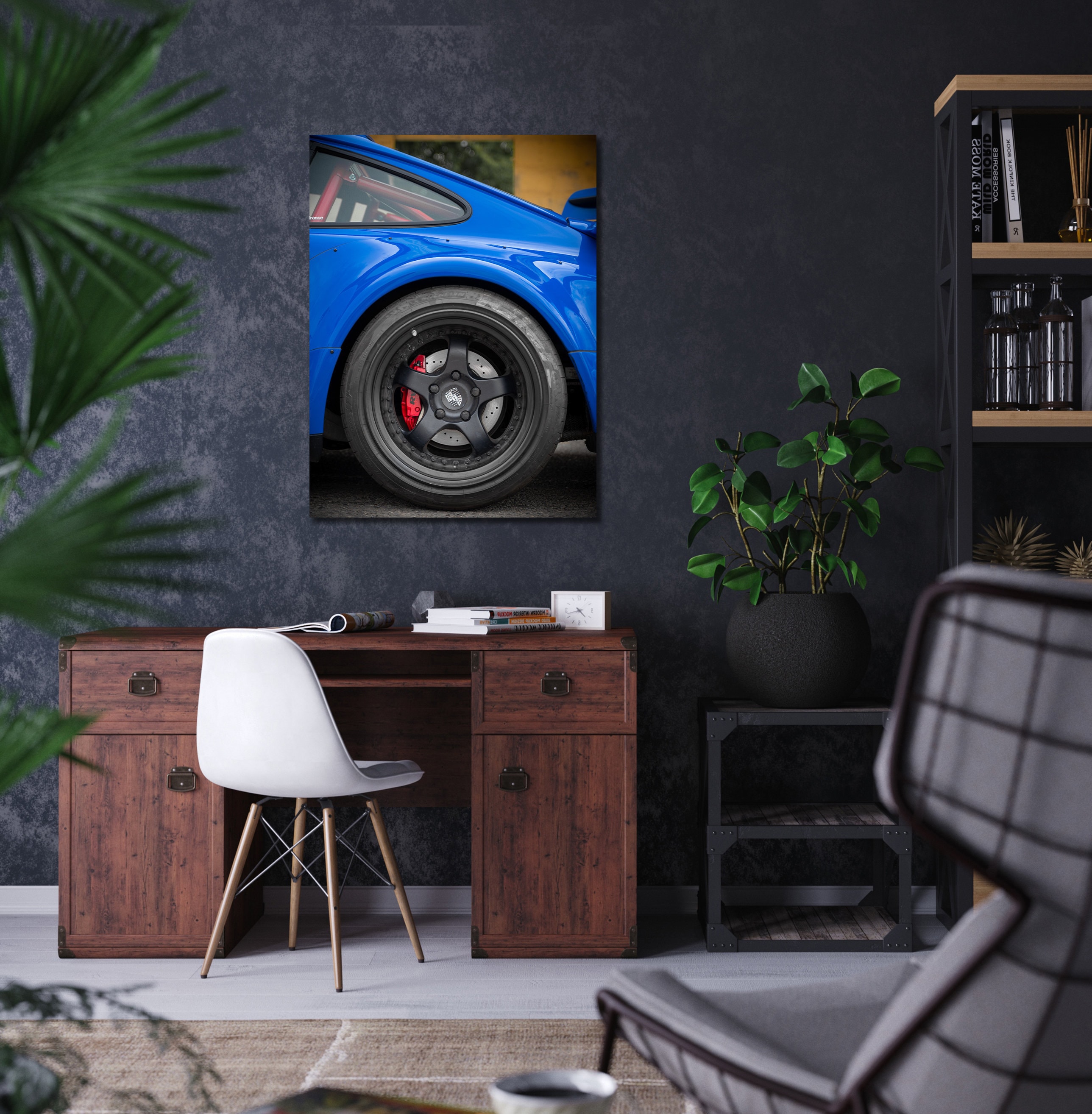 Roue de Porsche 911 - Tirage Photo sur Aluminium