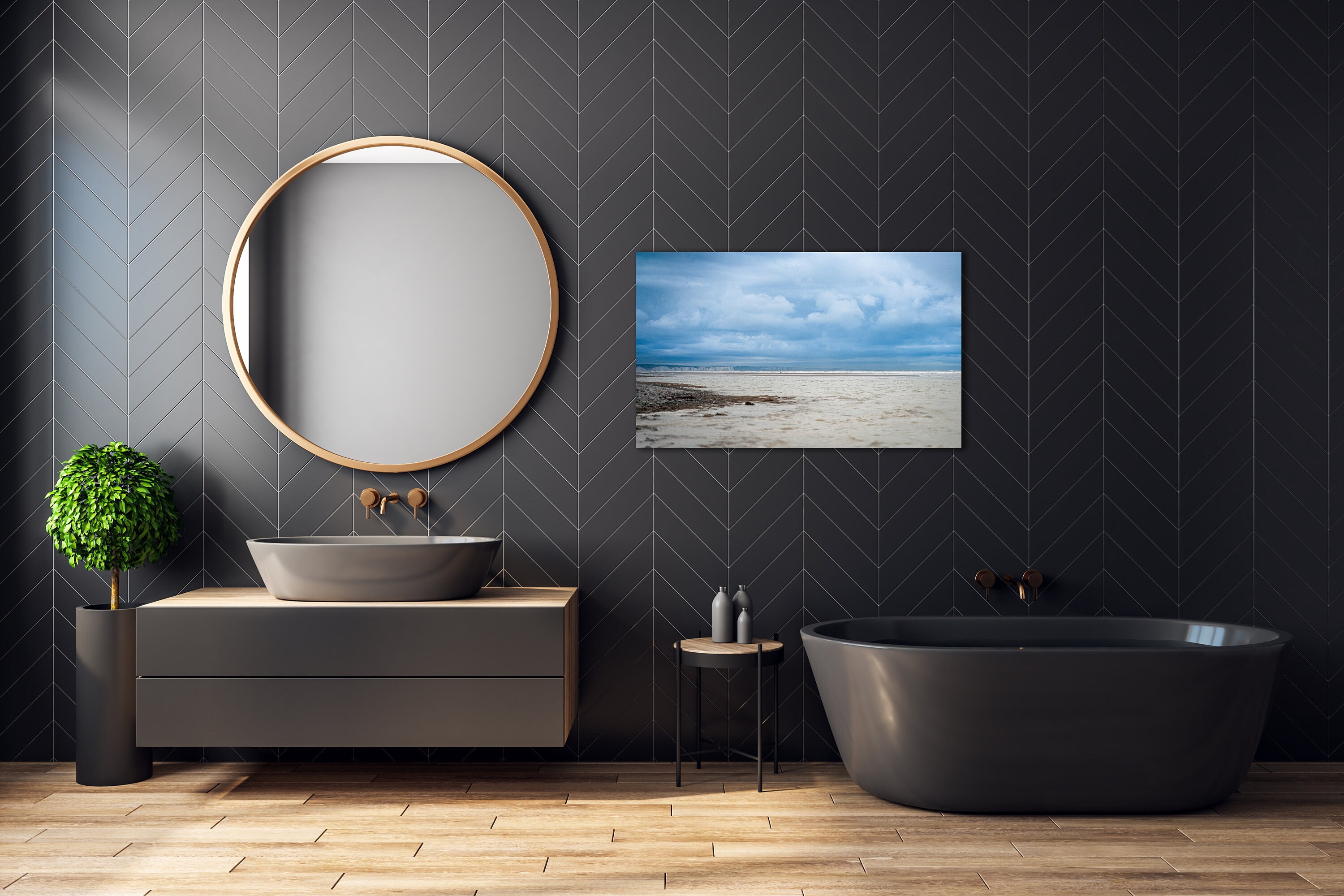 Paysage Océanique - Tirage Photo sur Aluminium