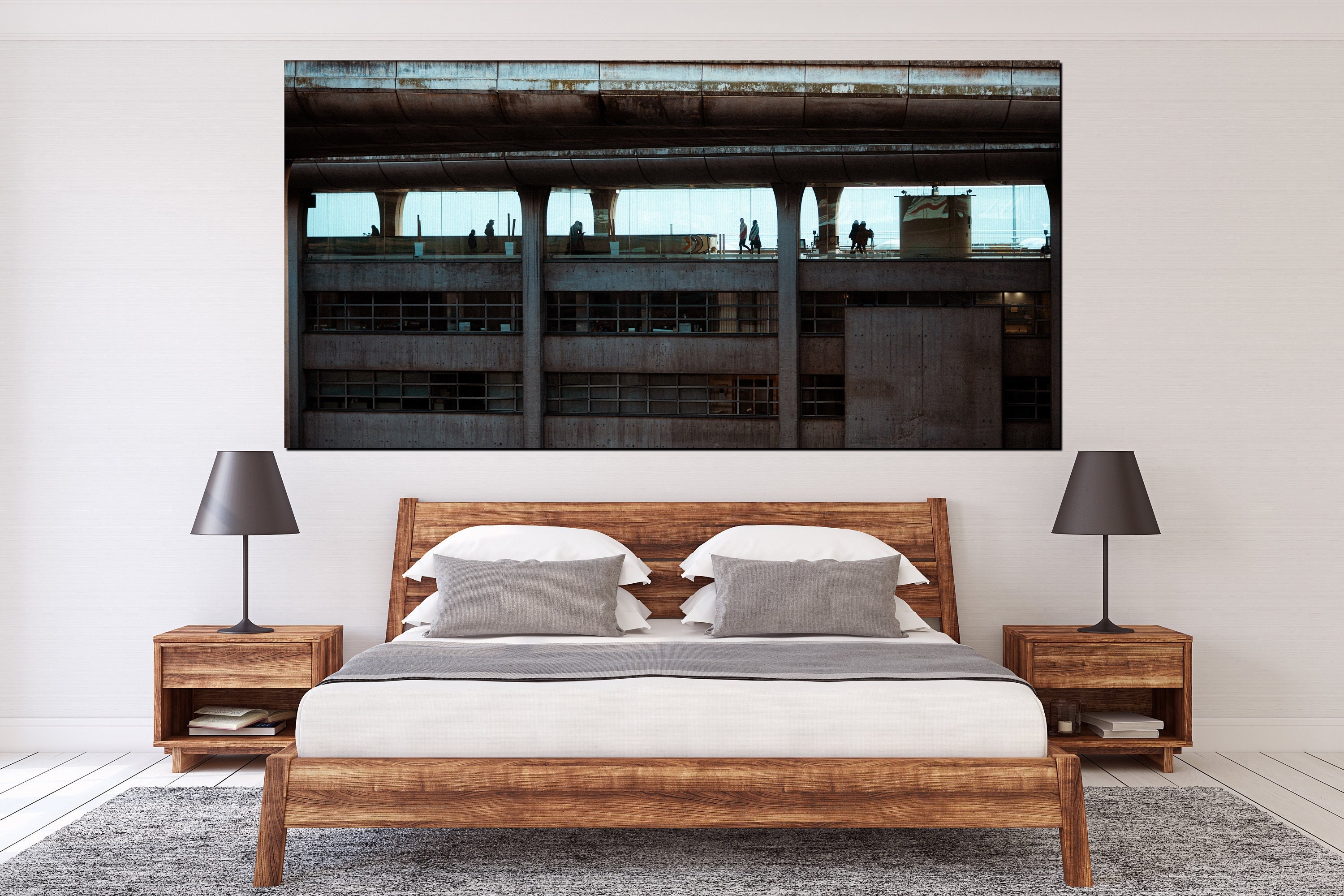 Fuite - Tirage Photo sur Aluminium