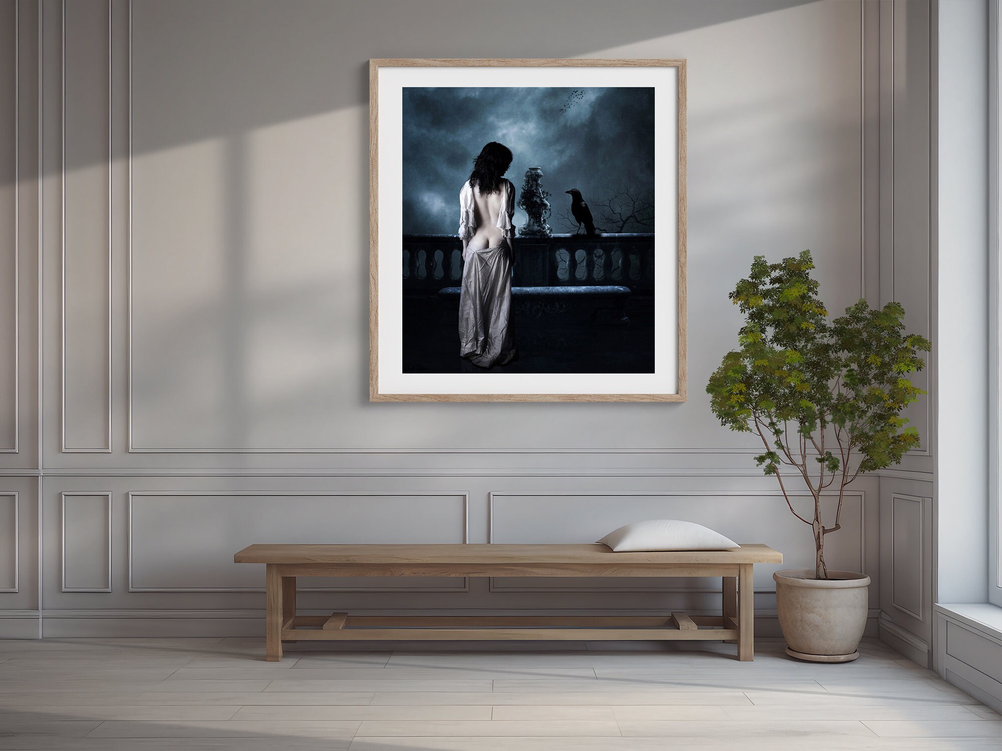 Modern Nude Photography Print - nv7mgnr