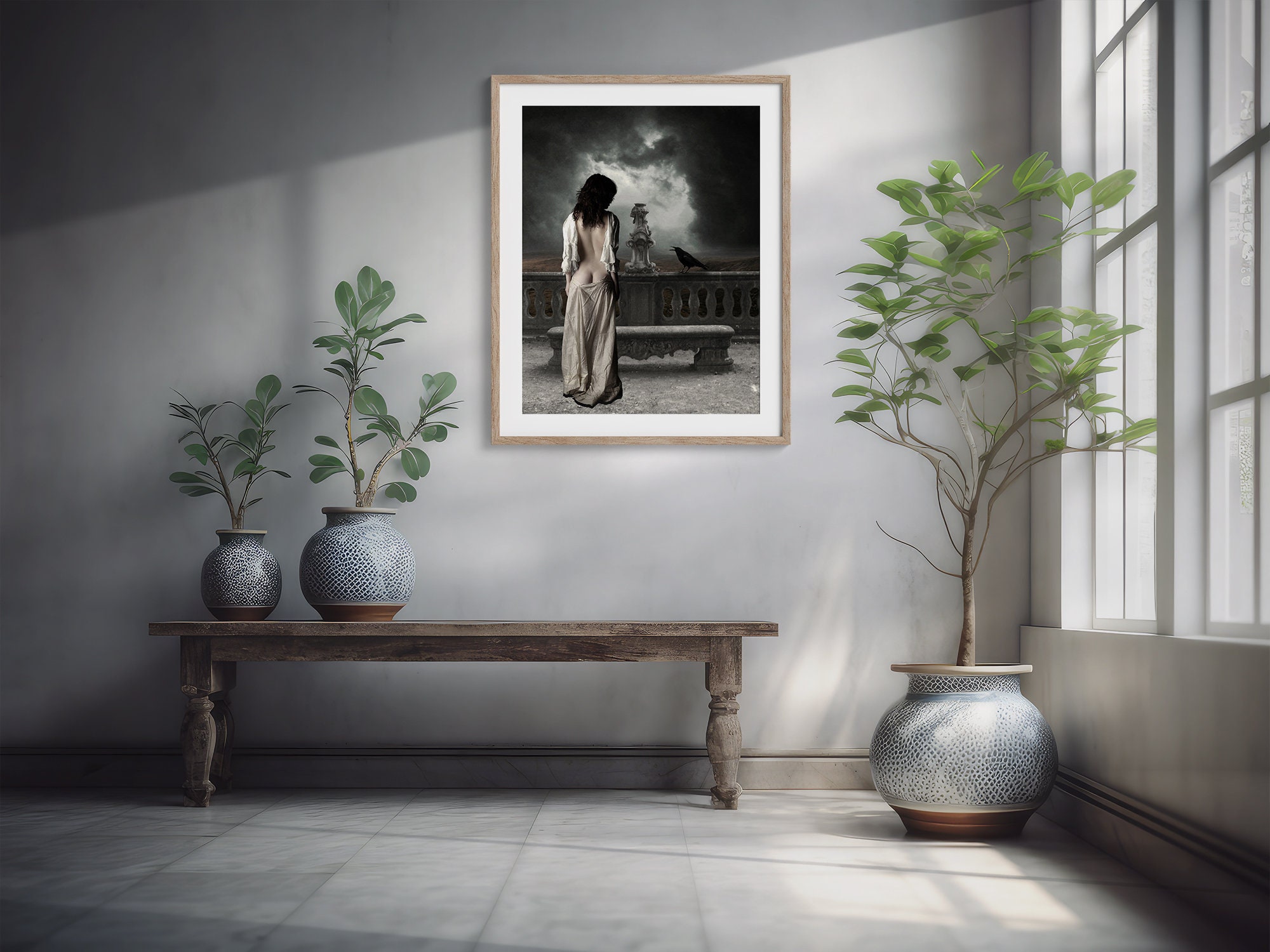 Modern Nude Photography Print - s7puyqf