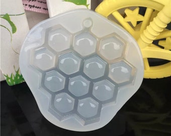 Moule En Silicone En Forme De Rayon De Miel - 7,6x7,6x7,1 Cm - Pour Résine, Chocolat, Bonbons