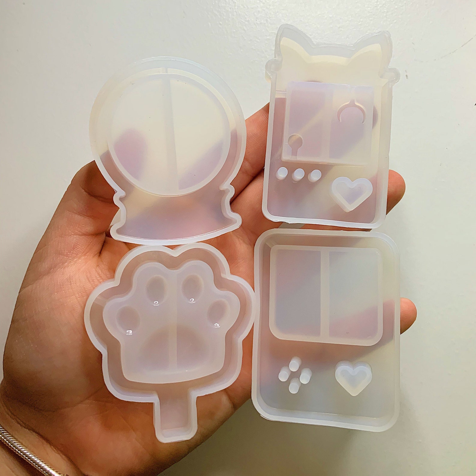 Shaker Molds Silicone Shaker Molds Shaker molds for Resin Etsy