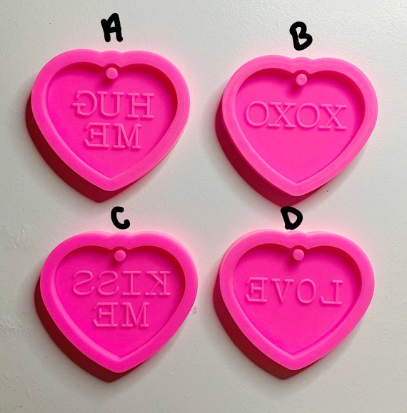 Valentines Day Molds Heart Molds Silicone Molds Resin Molds Resin