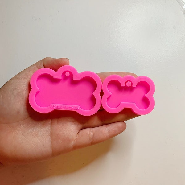 Dog Bone Mold | Dog Tag Mold | Dog Mold | Silicone Molds | Resin Molds | Resin Crafting Molds | Silicone Resin Mold