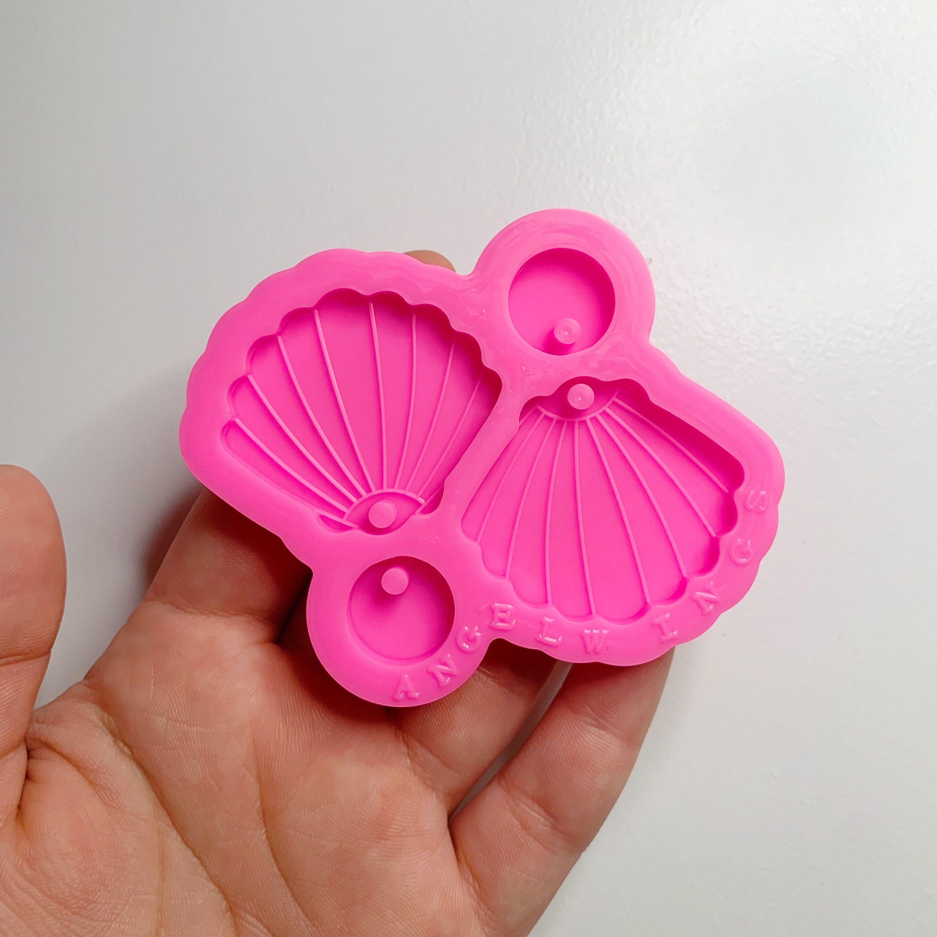 Shell Earring Mold Earring Mold Jewelry Mold Silicone Etsy