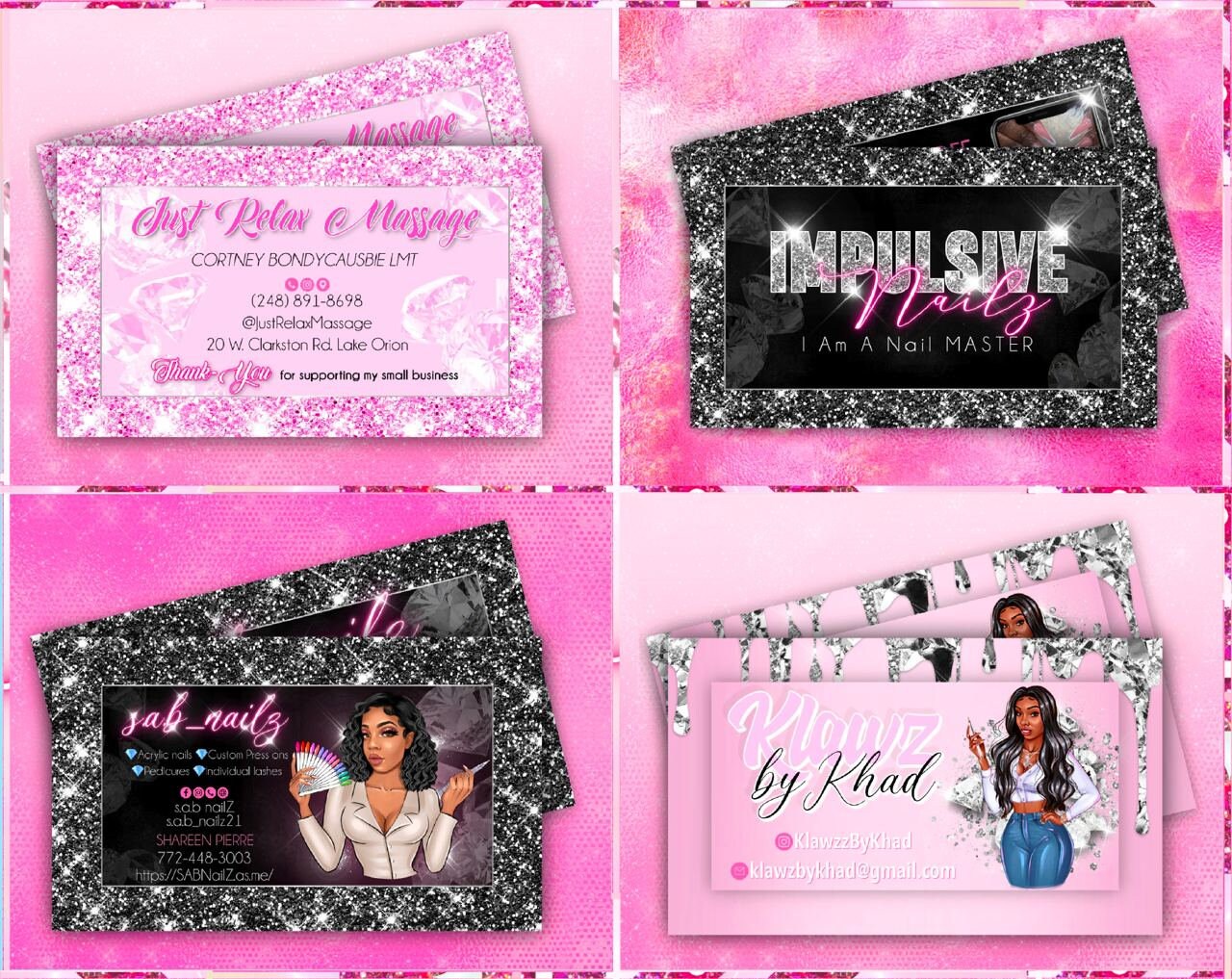 Custom Business Cards Design Business Card With Cartoon Logo - Etsy