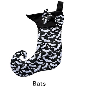 Bats Christmas Stocking | Gothic gift | Alternative style | Bats gift | Bat Lover | Goth Christmas Gift | Goth Stocking Stuffers