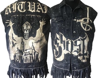 Heavy Metal Battle Fake Battle Vests Souleater Post-Apocalyptic