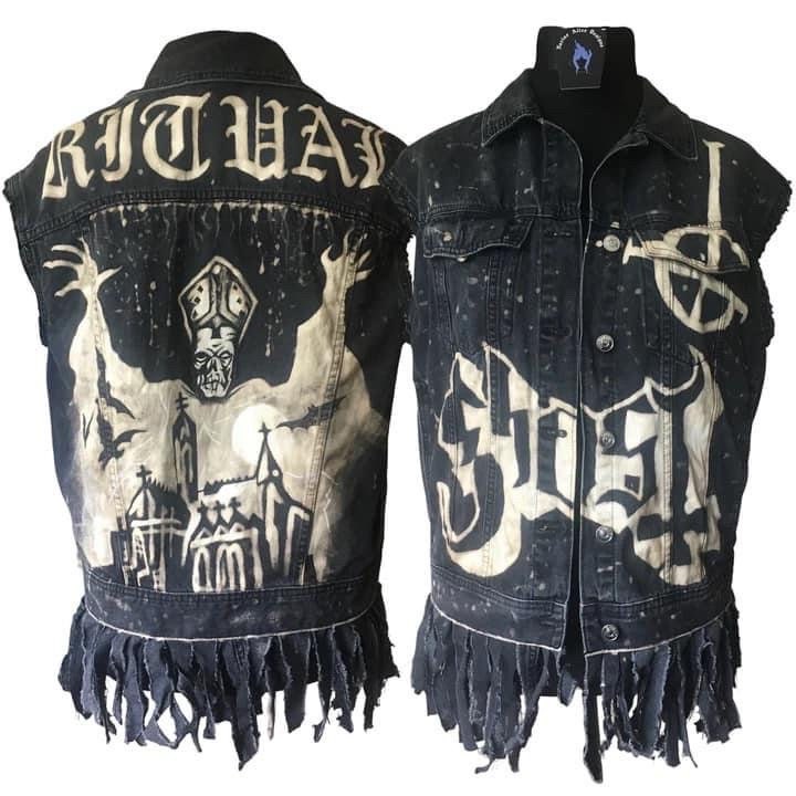 argue MY CUSTOM MODS COAT(VEST SET)