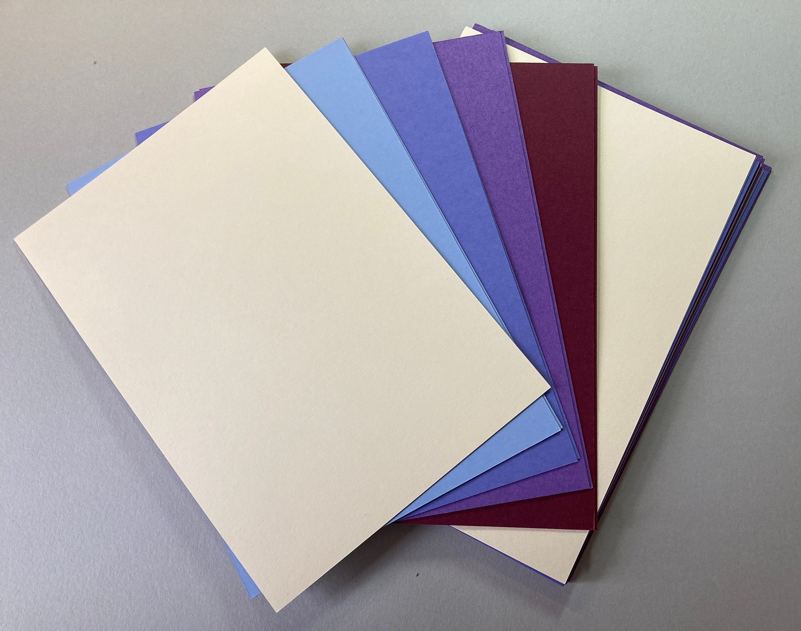 A5 Card for Greetings Cards Assorted Colour Packs 10 Sheets Etsy UK