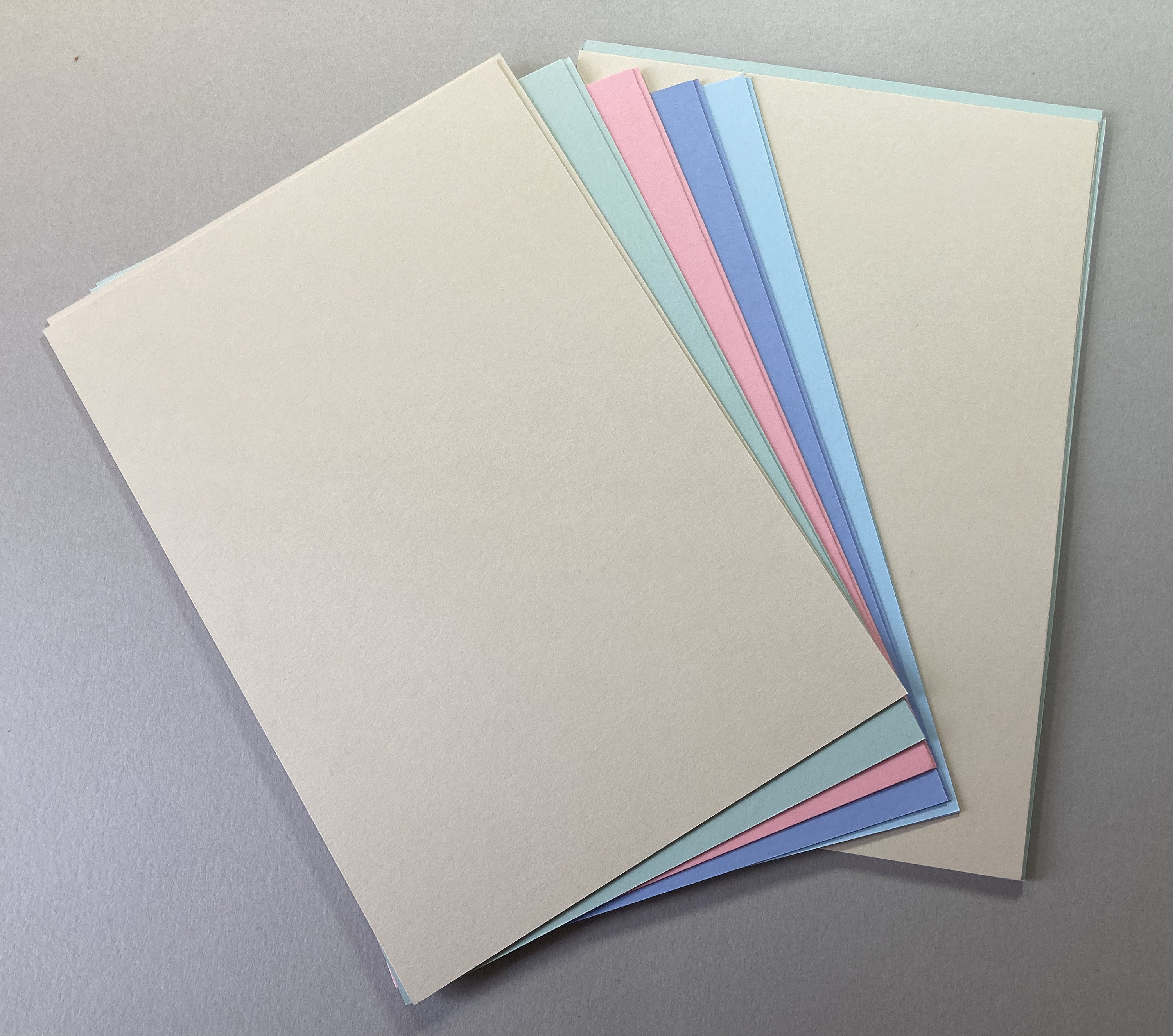 A5 Card for Greetings Cards Assorted Colour Packs 10 Sheets Etsy UK
