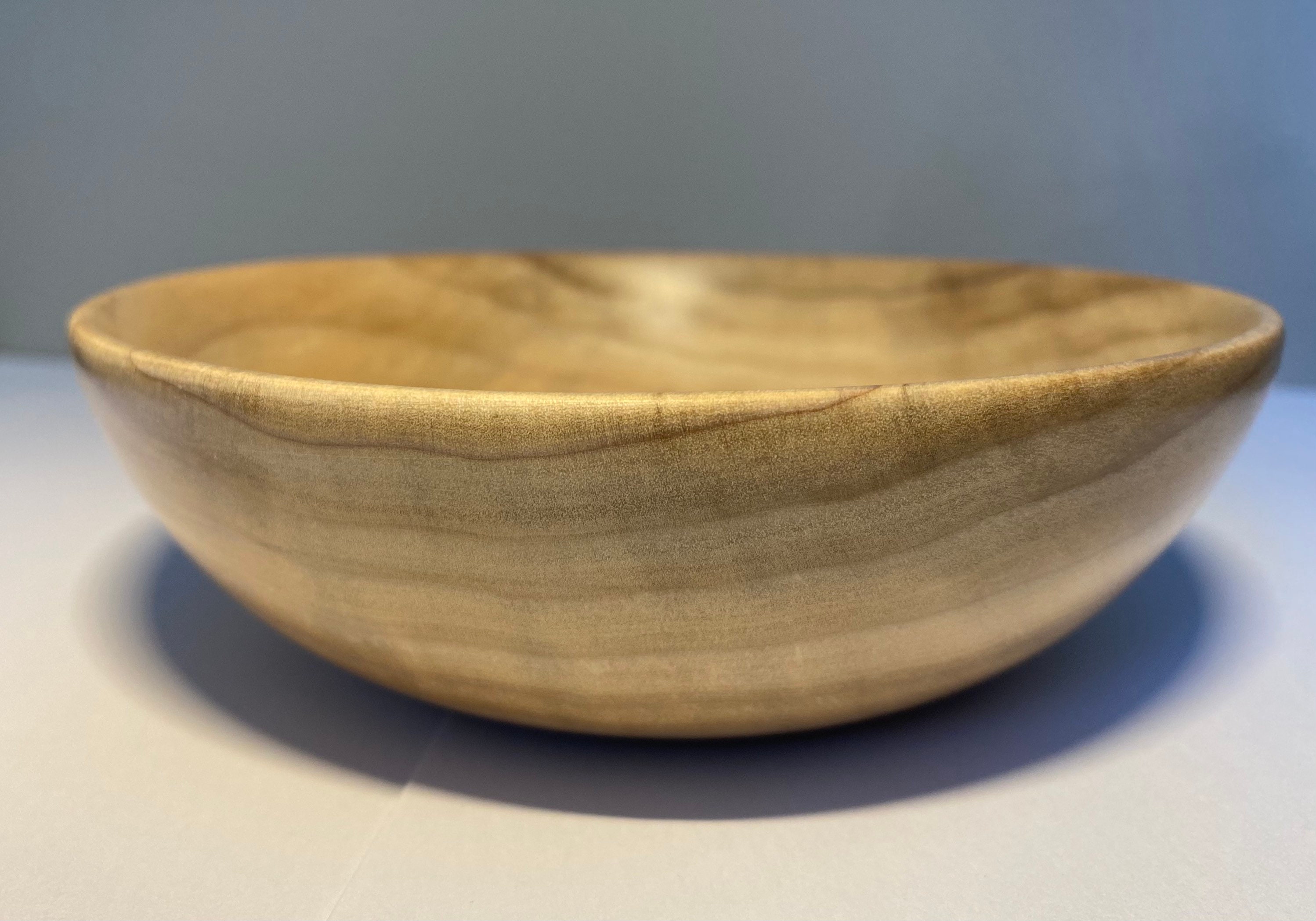 Hand crafted wooden bowl from tulip wood Etsy
