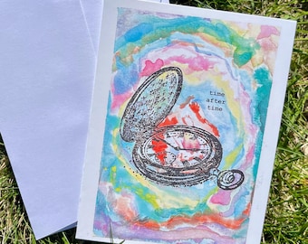 Single Greeting Cards (watercolor / ink print art)