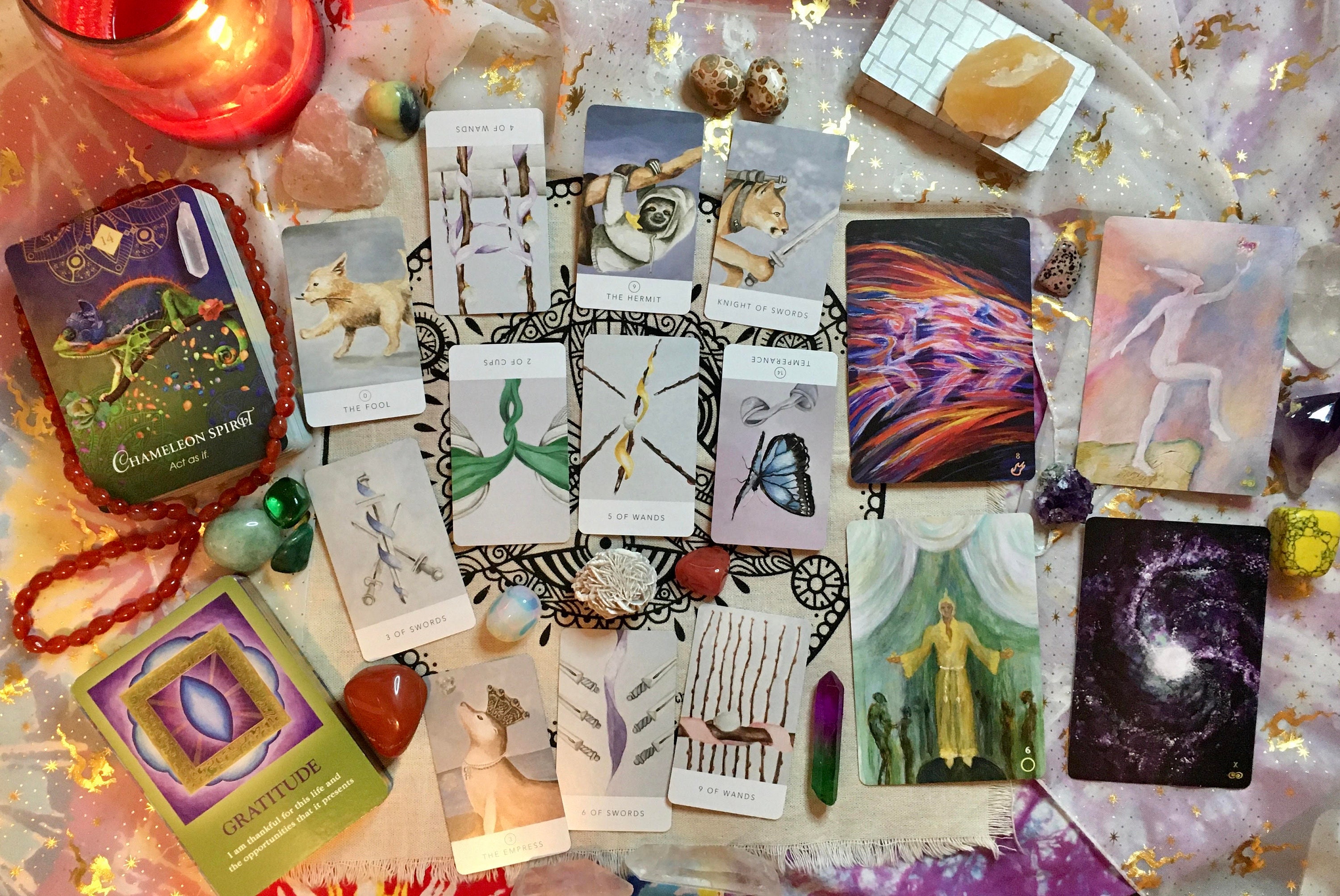 Package of 4 Tarot Readings Etsy